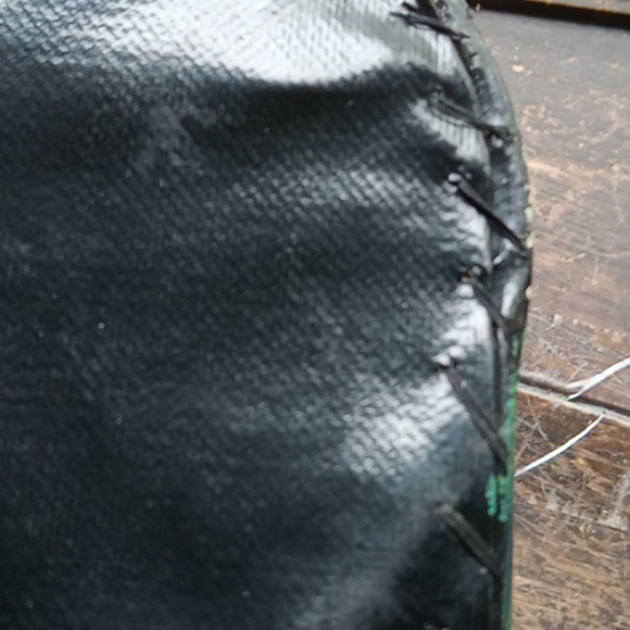 Vintage childrens folk art boho nursery rhyme hassock hand painted - Picture 8 of 13